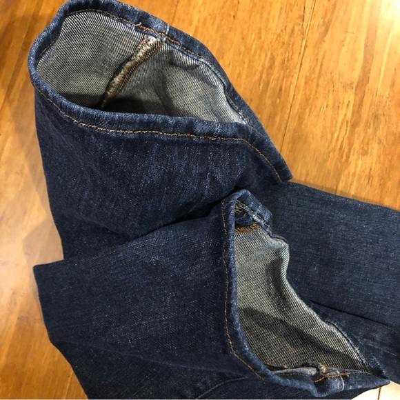 NWOT 24 J Brand Boot Cut Jeans Size 24 - 28.5 inseam  LOW RISE   - 13 in across - Picture 9 of 10